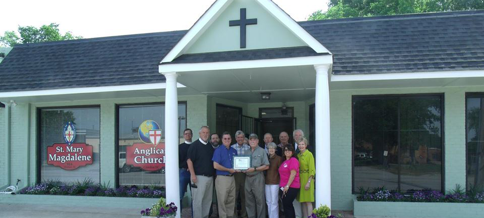 mary magdalene anglican church camden sc exterior group photo